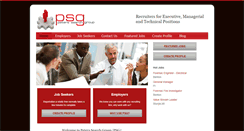 Desktop Screenshot of peterssearchgroup.com